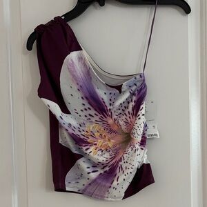 NWT Urban Outfitters Purple Floral Camisole